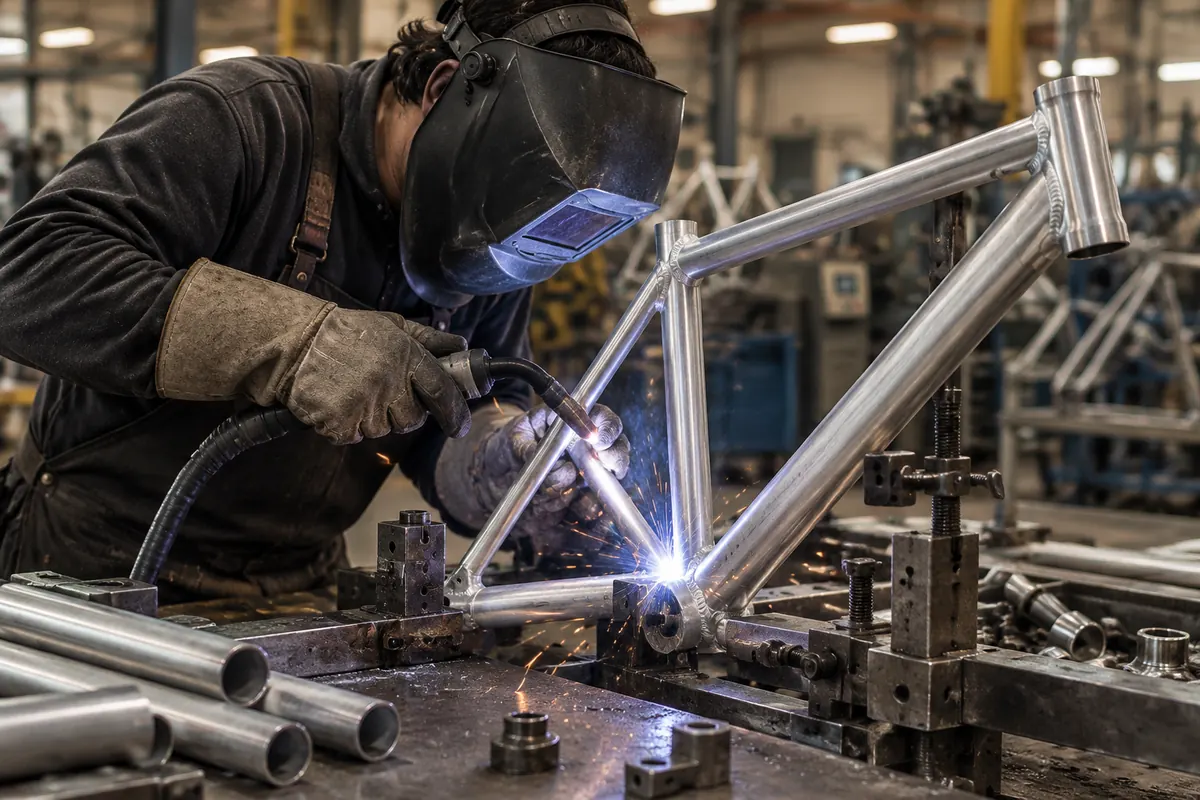 MEIRX frame welding in the plant